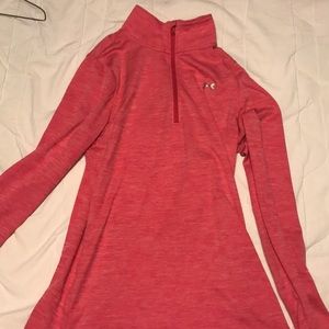 Under Armour long sleeve half zip up shirt